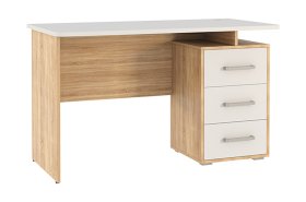 Стол компьютерный 1200 Лайт-2 дуб сонома/белый в Муравленко - muravlenko.mebel-tymen.ru | фото