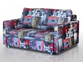 Диван Реал 140 с подлокотниками мьюзик в Муравленко - muravlenko.mebel-tymen.ru | фото