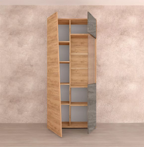 Аллегро-10 Шкаф двухдверный(со стеклом) Диал в Муравленко - muravlenko.mebel-tymen.ru | фото