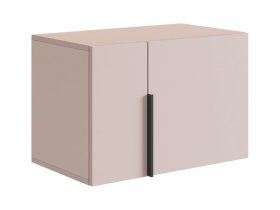 Антресоль двухдверная L600 Баско кашемир в Муравленко - muravlenko.mebel-tymen.ru | фото