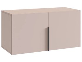 Антресоль двухдверная L800 Баско кашемир в Муравленко - muravlenko.mebel-tymen.ru | фото