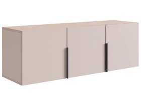 Антресоль трехдверная L1200 Баско кашемир в Муравленко - muravlenko.mebel-tymen.ru | фото