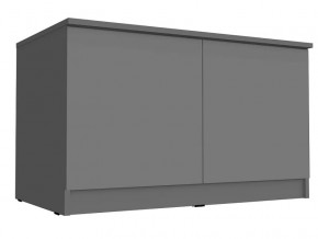 Антресоль-тумба Челси Графит в Муравленко - muravlenko.mebel-tymen.ru | фото