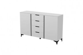 Брента Комод 4 ящика 2 двери Белый в Муравленко - muravlenko.mebel-tymen.ru | фото