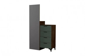 Брента Комод с зеркалом Оливковый в Муравленко - muravlenko.mebel-tymen.ru | фото