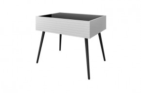 Брента Стол журнальный Белый в Муравленко - muravlenko.mebel-tymen.ru | фото