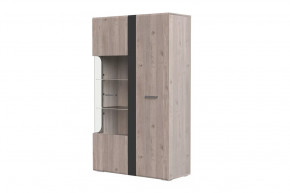 "БРИЗ" шкаф-витрина, 2 дверцы в Муравленко - muravlenko.mebel-tymen.ru | фото