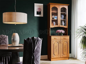 Буфет 2-х створчатый Лиза-2 Ольха матовый в Муравленко - muravlenko.mebel-tymen.ru | фото