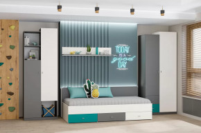 Детская Клео ОК-1, графит, миндаль, океан Диал в Муравленко - muravlenko.mebel-tymen.ru | фото