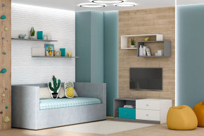 Детская Клео ОК-6, графит, миндаль, океан Диал в Муравленко - muravlenko.mebel-tymen.ru | фото