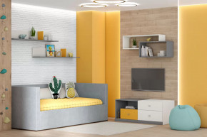 Детская Клео С-6, графит, миндаль, солнечный Диал в Муравленко - muravlenko.mebel-tymen.ru | фото