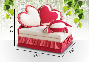 Детский Диван-Кровать Нежность в Муравленко - muravlenko.mebel-tymen.ru | фото