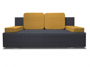 Диван Анри Shaggy Grafit-Shaggy Mustard кат. 2 в Муравленко - muravlenko.mebel-tymen.ru | фото