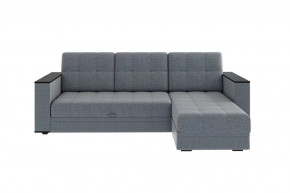 Диван АТЛАНТ угловой без столика Капри 22 серый в Муравленко - muravlenko.mebel-tymen.ru | фото