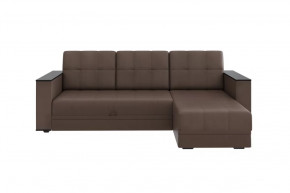 Диван АТЛАНТ угловой без столика Марика чёрный в Муравленко - muravlenko.mebel-tymen.ru | фото