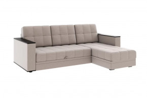 Диван АТЛАНТ угловой без столика NEO 8 кэмэл в Муравленко - muravlenko.mebel-tymen.ru | фото