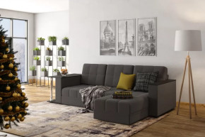 Диван АТЛАНТ угловой со столиком Neo 10 шоколад в Муравленко - muravlenko.mebel-tymen.ru | фото