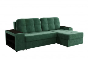 Диван-кровать угловой Дубай Модель 011 Велюр Ультра форест в Муравленко - muravlenko.mebel-tymen.ru | фото