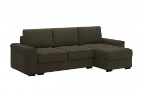 Диван-кровать угловой "Леон" хаки в Муравленко - muravlenko.mebel-tymen.ru | фото