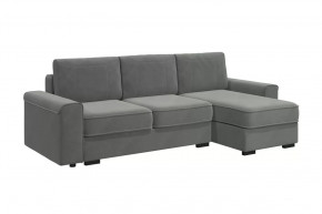 Диван-кровать угловой "Леон" холодный-серый в Муравленко - muravlenko.mebel-tymen.ru | фото