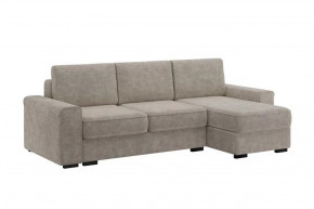 Диван-кровать угловой "Леон" жемчужно-серый в Муравленко - muravlenko.mebel-tymen.ru | фото