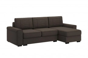 Диван-кровать угловой "Леон" корица в Муравленко - muravlenko.mebel-tymen.ru | фото