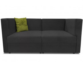 Диван модульный прямой Бергамо две секции Dream Grafit кат. 3 в Муравленко - muravlenko.mebel-tymen.ru | фото