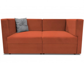 Диван модульный прямой Бергамо две секции Dream Orange кат. 3 в Муравленко - muravlenko.mebel-tymen.ru | фото
