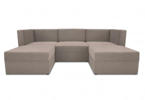 Диван модульный угловой Бергамо пять секций Dream beige кат. 3 в Муравленко - muravlenko.mebel-tymen.ru | фото