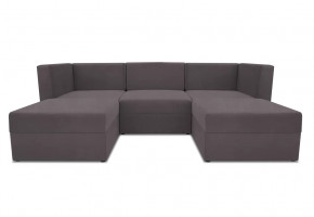 Диван модульный угловой Бергамо пять секций Dream Grey кат. 3 в Муравленко - muravlenko.mebel-tymen.ru | фото