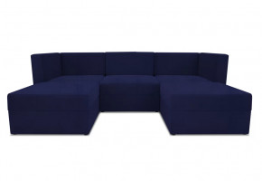 Диван модульный угловой Бергамо пять секций Dream Indigo кат. 3 в Муравленко - muravlenko.mebel-tymen.ru | фото