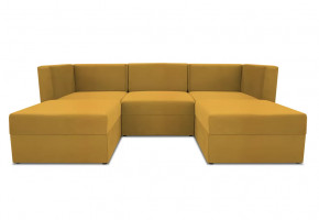 Диван модульный угловой Бергамо пять секций Dream Yellow кат. 3 в Муравленко - muravlenko.mebel-tymen.ru | фото