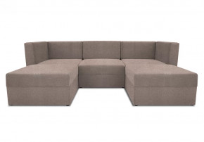 Диван модульный угловой Бергамо пять секций Savana plus Mocca кат. 1 в Муравленко - muravlenko.mebel-tymen.ru | фото
