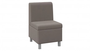 Диван прямой малый «Каир» Исп.2 Велюр Camaro 05 (мокко) в Муравленко - muravlenko.mebel-tymen.ru | фото