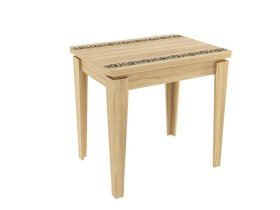 Стол обеденный раскладной Фантазия дуб сонома в Муравленко - muravlenko.mebel-tymen.ru | фото