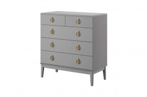 Фарго Комод 5 ящиков 890 Антрацит в Муравленко - muravlenko.mebel-tymen.ru | фото