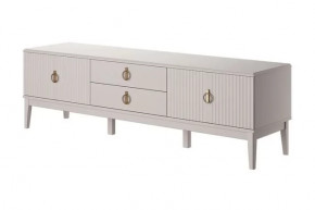 Фарго Тумба для ТВ 4 ящика Льняной в Муравленко - muravlenko.mebel-tymen.ru | фото