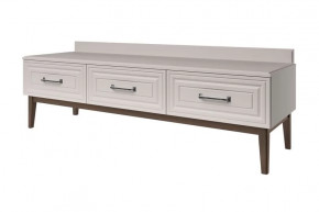 Гориция Тумба ТВ Персидский жемчуг/Лак Льняной в Муравленко - muravlenko.mebel-tymen.ru | фото