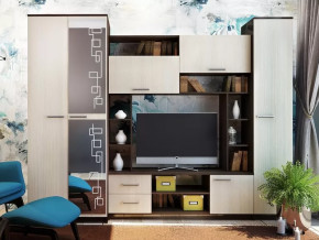 Гостиная Флора венге-дуб в Муравленко - muravlenko.mebel-tymen.ru | фото