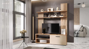 Гостиная Каролина Дуб Вотан/Кашемир в Муравленко - muravlenko.mebel-tymen.ru | фото