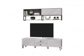 Гостиная Кашемир, набор №2, кашемир/сантьяго в Муравленко - muravlenko.mebel-tymen.ru | фото