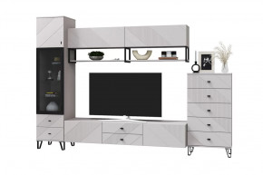 Гостиная Кашемир, набор №4, кашемир/сантьяго в Муравленко - muravlenko.mebel-tymen.ru | фото