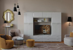 Гостиная Лотос Композиция 17 в Муравленко - muravlenko.mebel-tymen.ru | фото