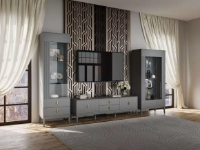 Гостиная модульная Фарго антрацит в Муравленко - muravlenko.mebel-tymen.ru | фото