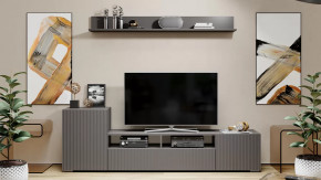 Гостиная «Сильвия» Тип 2 Графит Серый, Графит матовый в Муравленко - muravlenko.mebel-tymen.ru | фото