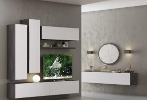 Гостиная Уна Лофт Композиция №8 в Муравленко - muravlenko.mebel-tymen.ru | фото