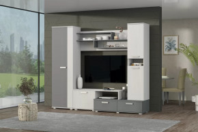 Гостиная Юна Анкор светлый/Графит в Муравленко - muravlenko.mebel-tymen.ru | фото