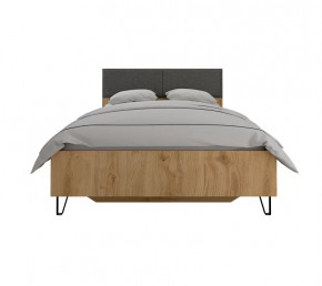 GRACE кровать LOZ120х200 (Дуб наварра/Графит) в Муравленко - muravlenko.mebel-tymen.ru | фото