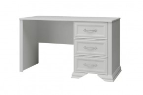 Грация Стол письменный Белый в Муравленко - muravlenko.mebel-tymen.ru | фото