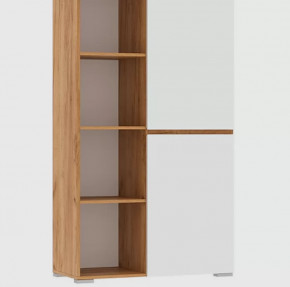 ГРЕТТА Буфет 2С (ш900*г411*в1586мм), ЛДСП дуб крафт золотой/ЛДСП белый в Муравленко - muravlenko.mebel-tymen.ru | фото